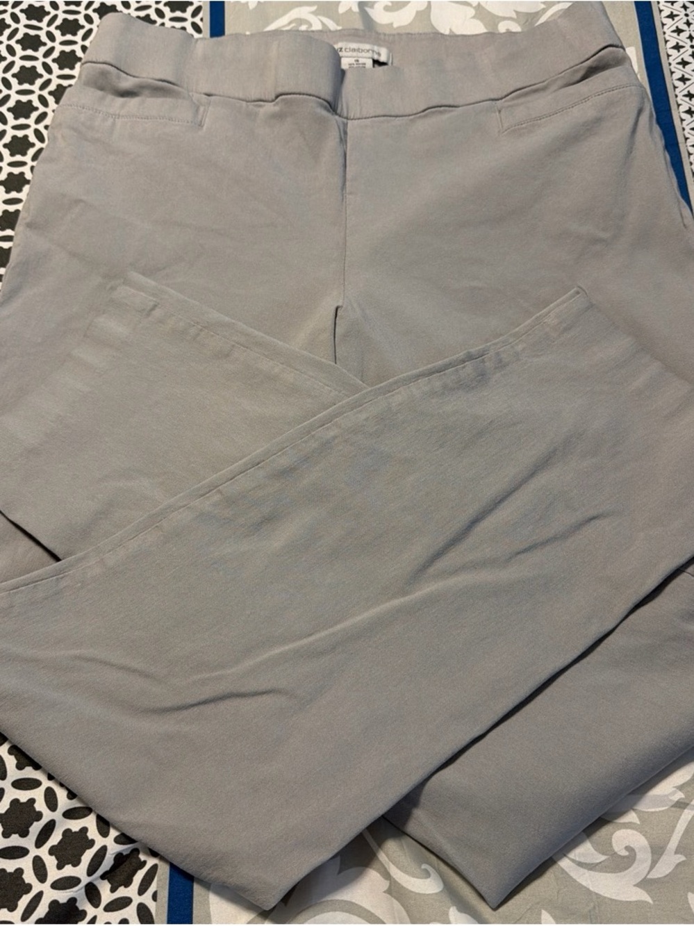 Light Gray Casual Pants - Unbranded